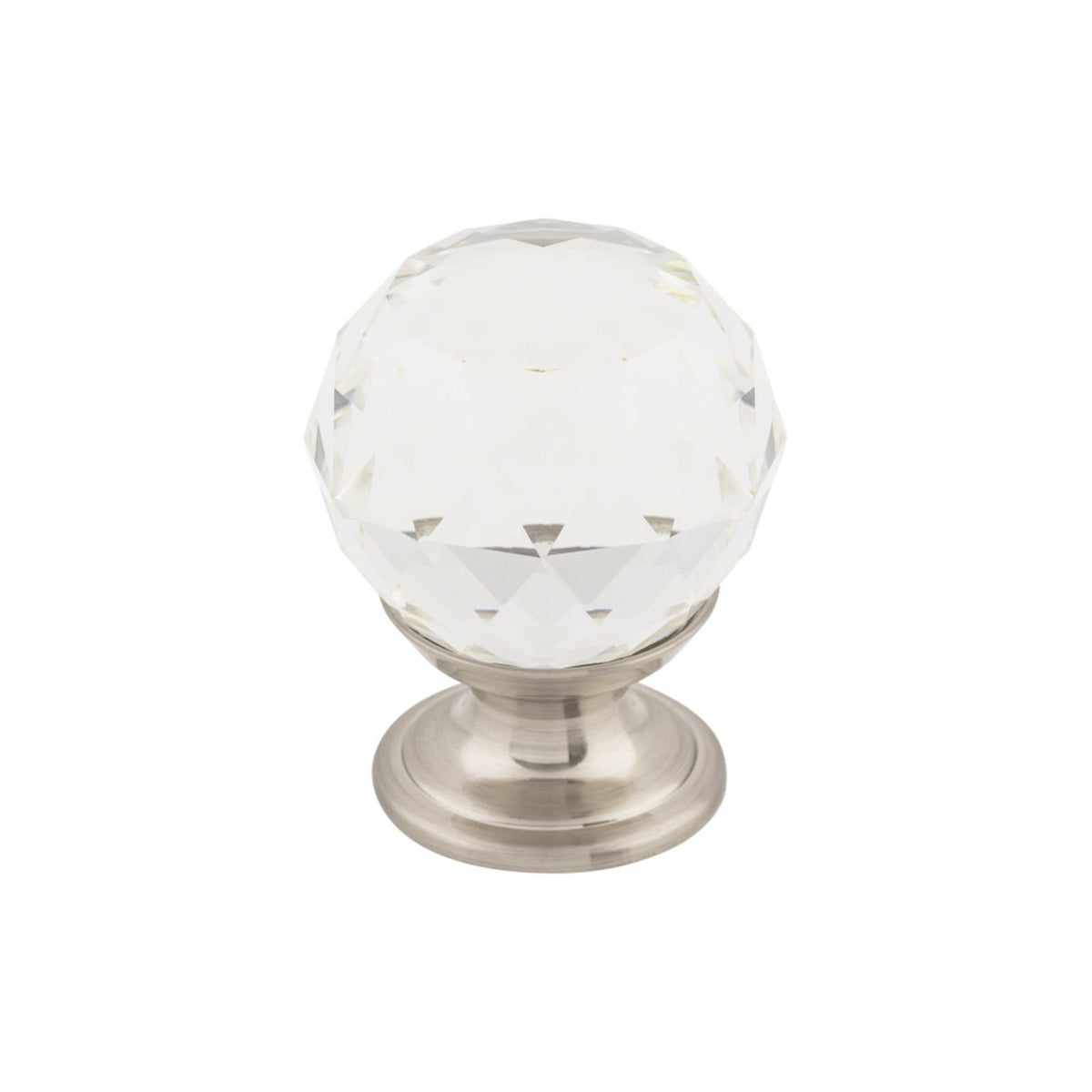 TOP KNOBS Clear Crystal Cabinet Knobs
