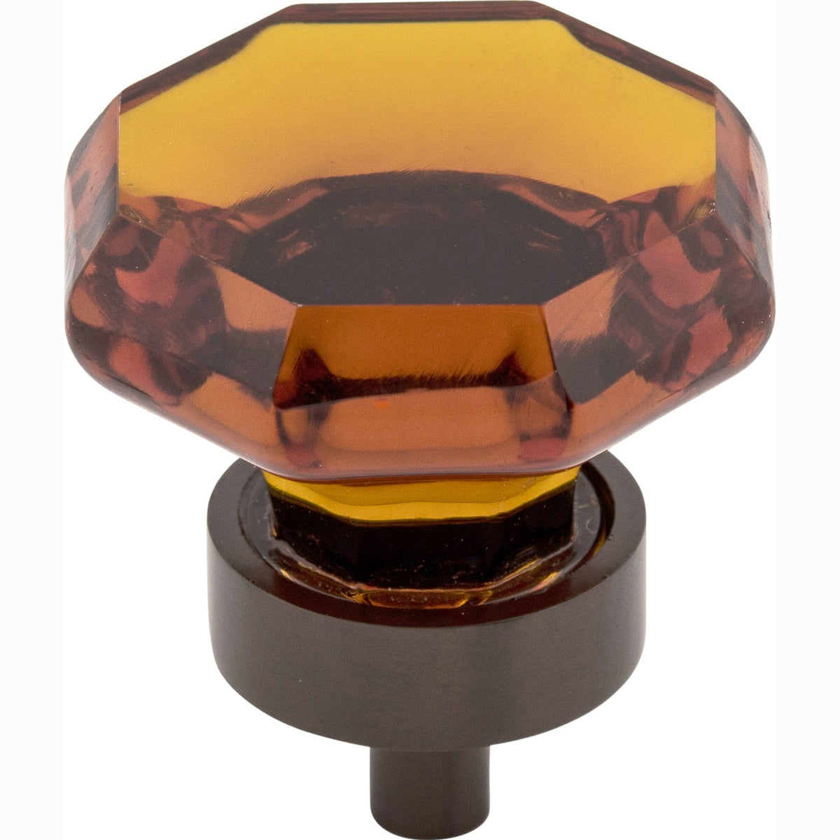 TOP KNOBS Wine Octagon Crystal Cabinet Knob