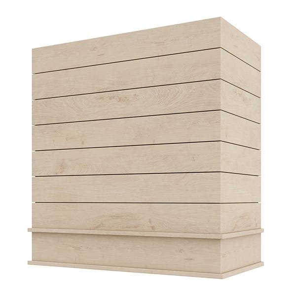 Kitchen and Cabinet Store Box With Trim wood range hood in Raw