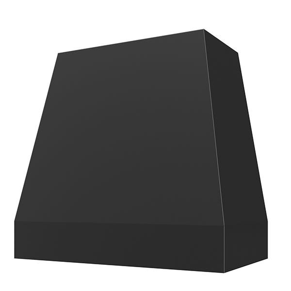 Kitchen and Cabinet Store Tapered Without Trim wood range hood in Black