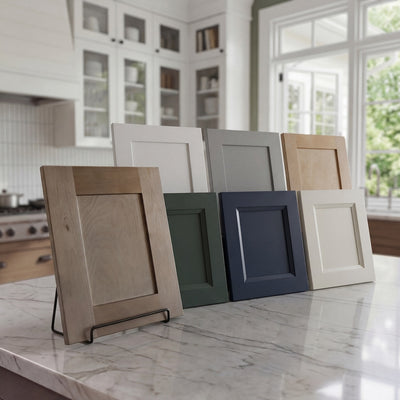 Bevel Roughness Sample Kitchen Cabinets | Shaker Base, Wall & Tall | Kitchen & Cabinet Store