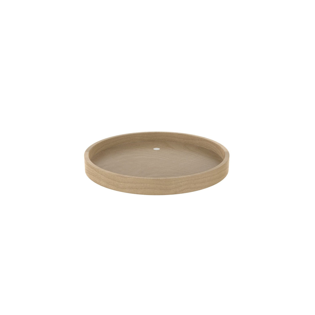 REV-A-SHELF LD-4BW-001SB Series Banded Wood Full Circle Lazy Susan For Corner Wall Cabinets W/Swivel Bearing