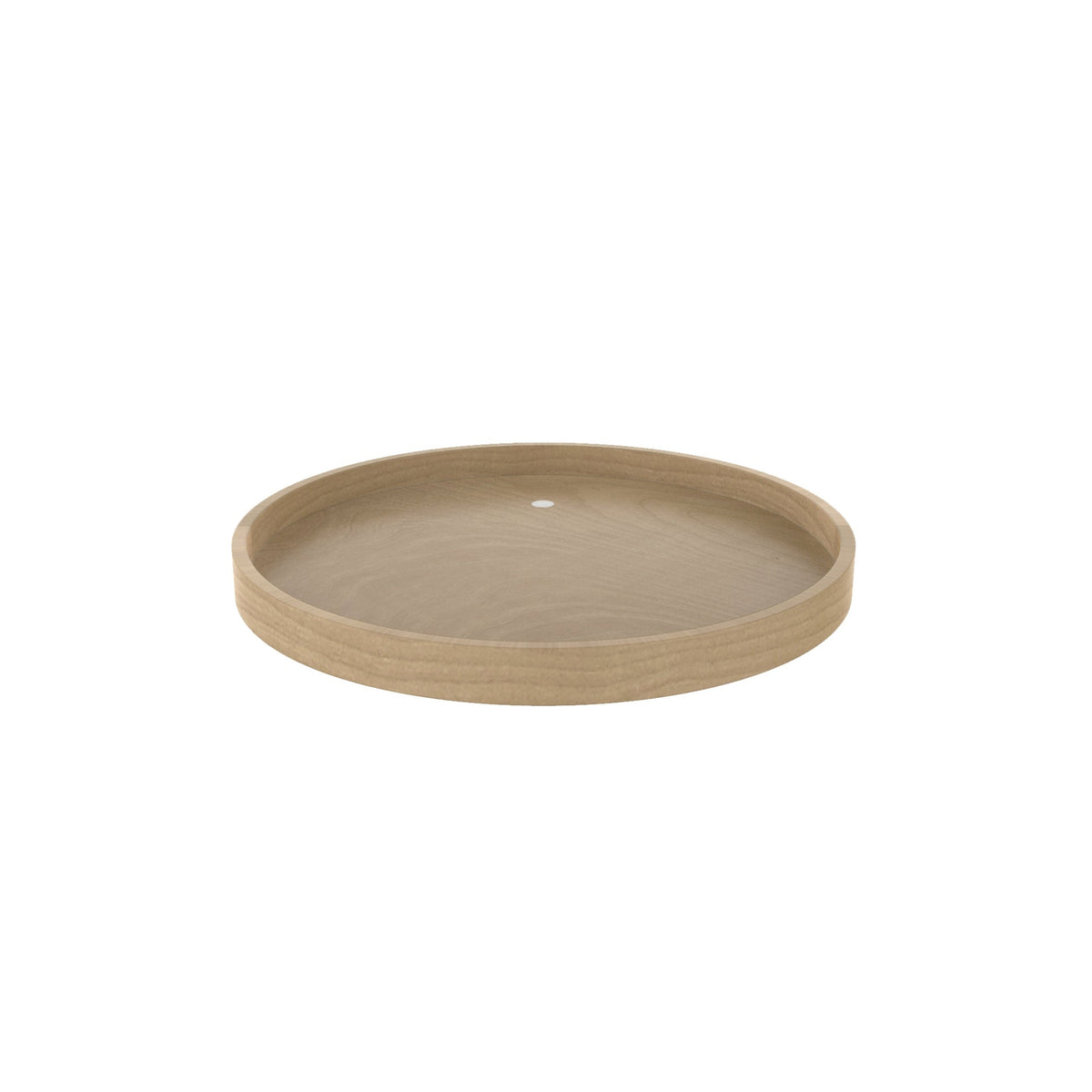 REV-A-SHELF LD-4BW-001SB Series Banded Wood Full Circle Lazy Susan For Corner Base Cabinets W/Swivel Bearing