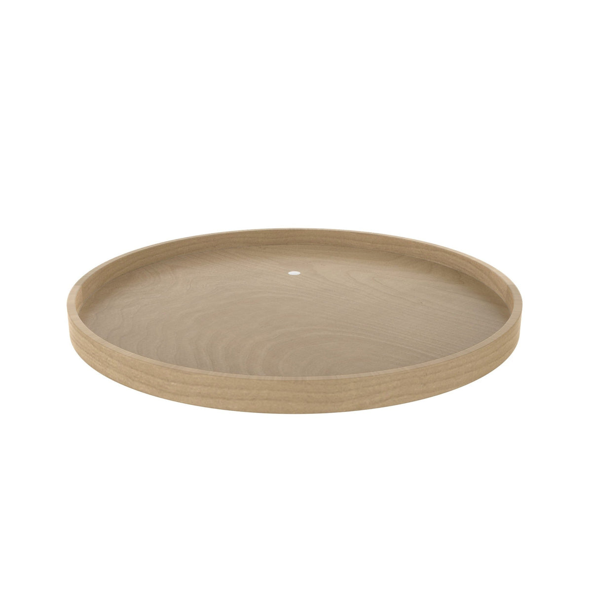 REV-A-SHELF LD-4BW-001SB Series Banded Wood Full Circle Lazy Susan For Corner Base Cabinets W/Swivel Bearing