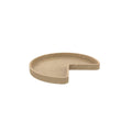 REV-A-SHELF LD-4BW-401SBS Series Banded Wood Kidney Shaped Lazy Susan For Corner Base Cabinets W/Swivel Bearing