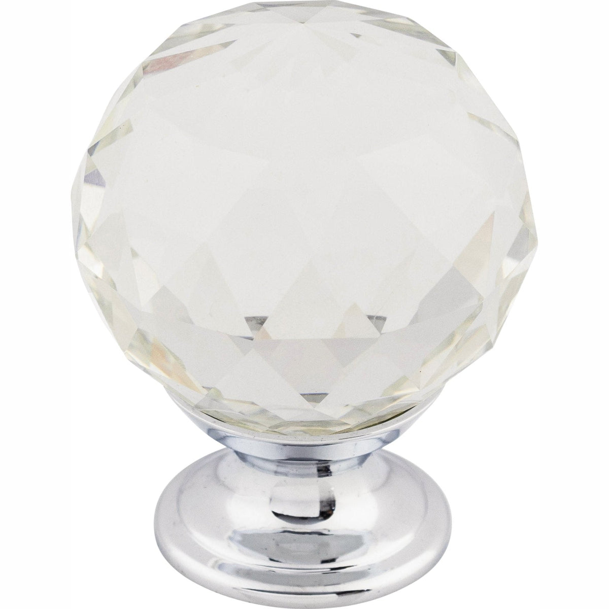 TOP KNOBS Clear Crystal Cabinet Knobs