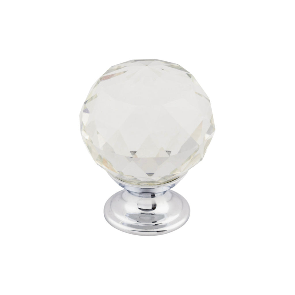 TOP KNOBS Clear Crystal Cabinet Knobs