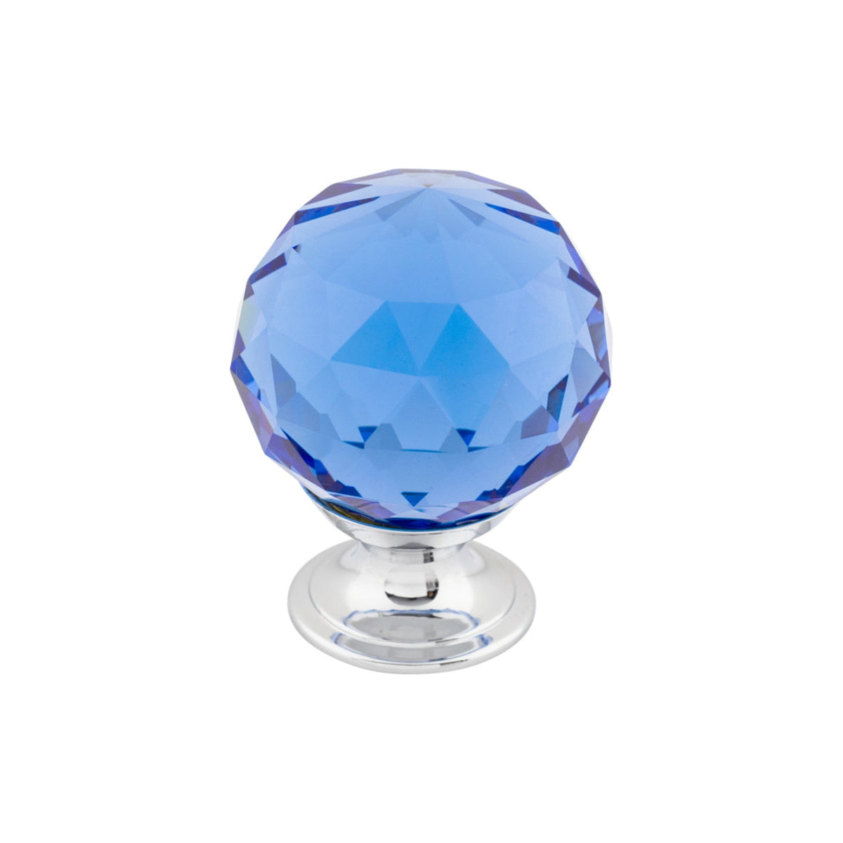 TOP KNOBS Blue Crystal Cabinet Knobs