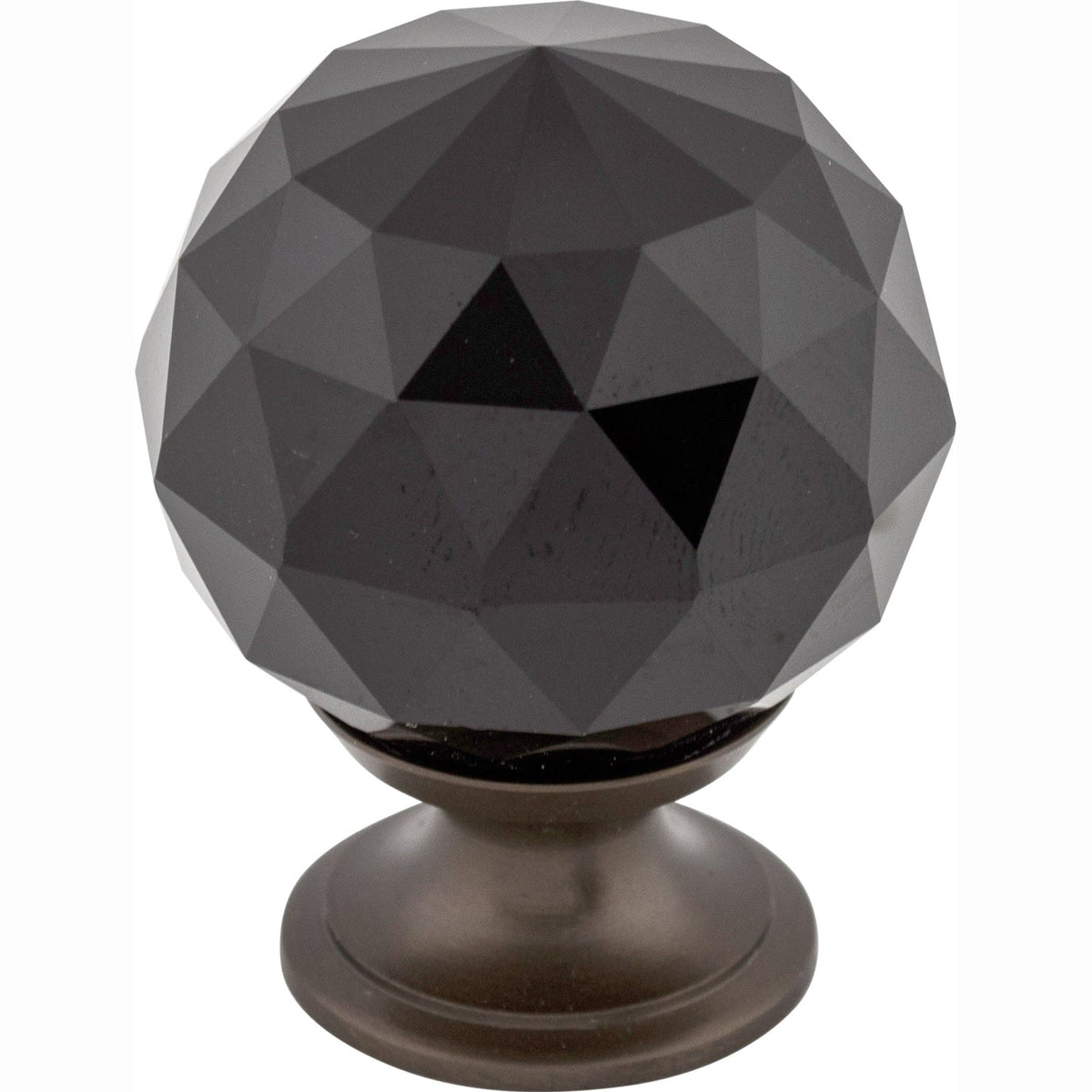 TOP KNOBS Black Crystal Cabinet Knobs