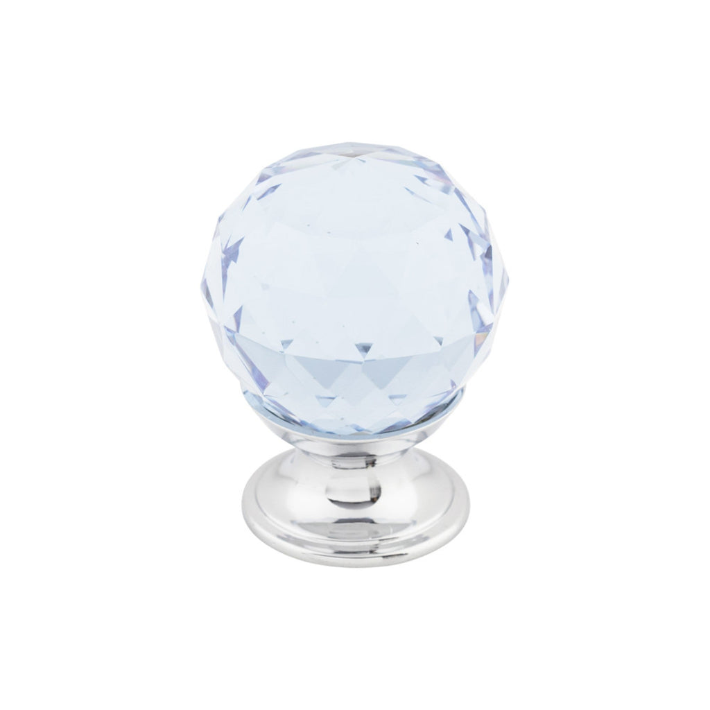 TOP KNOBS Light Blue Crystal Cabinet Knobs