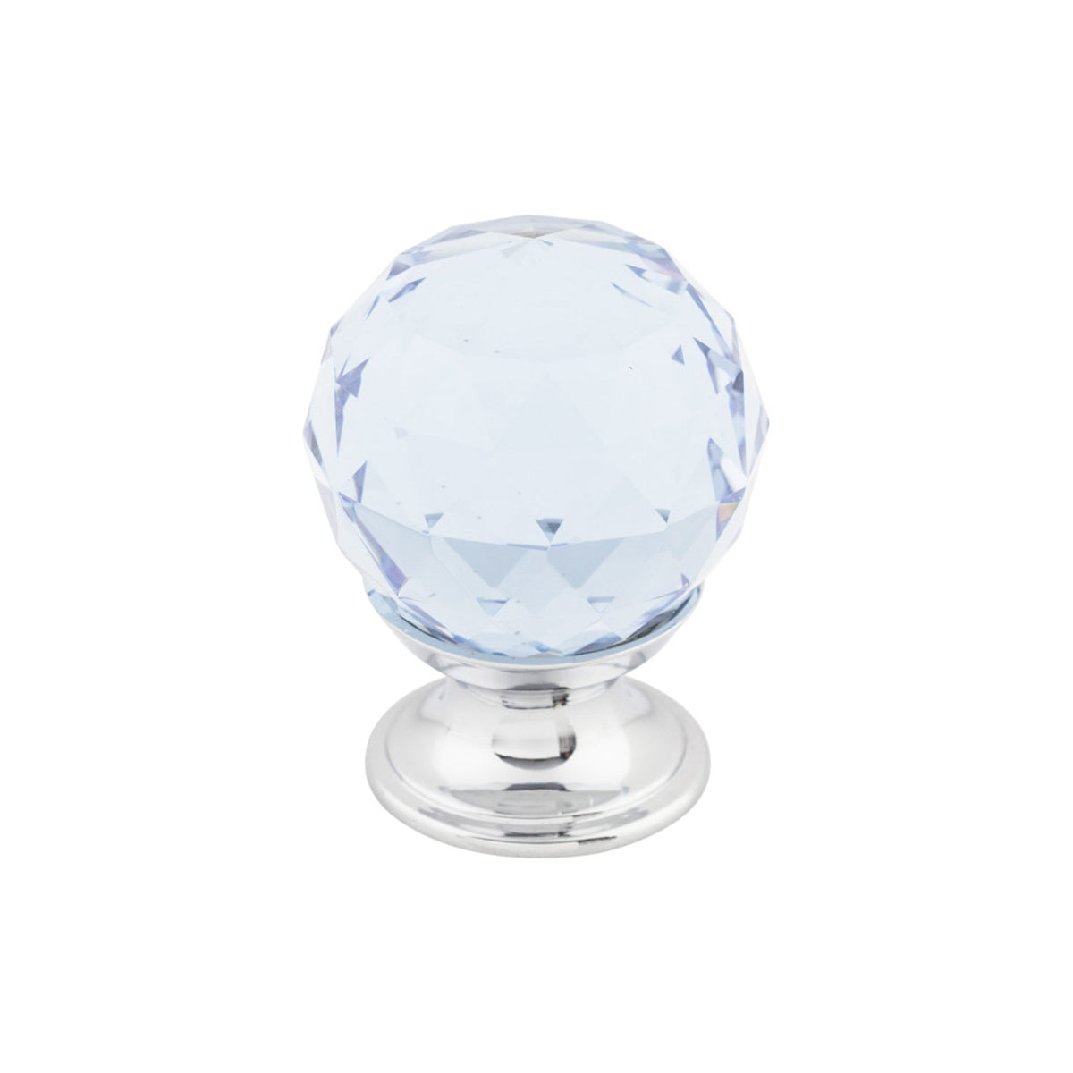 TOP KNOBS Light Blue Crystal Cabinet Knobs