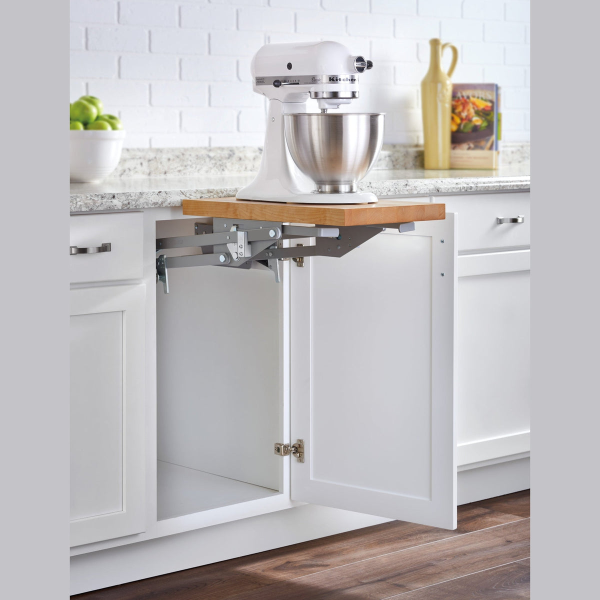 REV-A-SHELF ML Series Heavy Duty Mixer Lift Kit w/ Soft-Close for 18" Full-Access Base