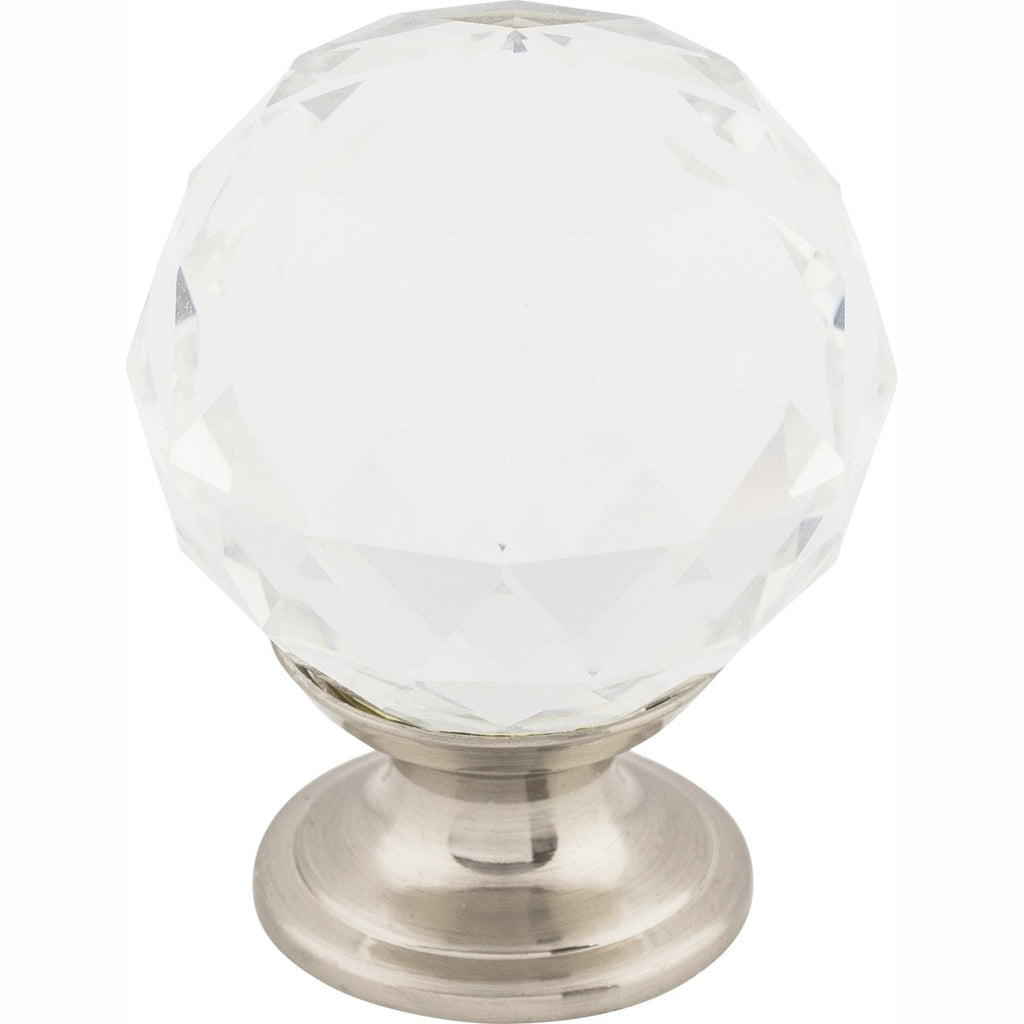TOP KNOBS Clear Crystal Cabinet Knobs