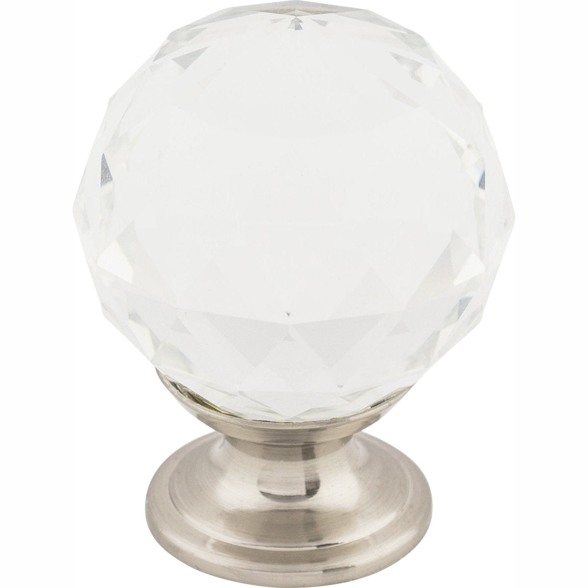 TOP KNOBS Clear Crystal Cabinet Knobs