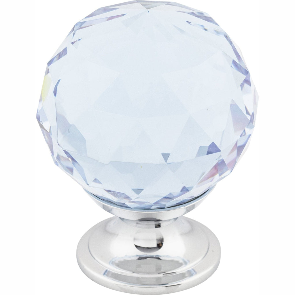 TOP KNOBS Light Blue Crystal Cabinet Knobs