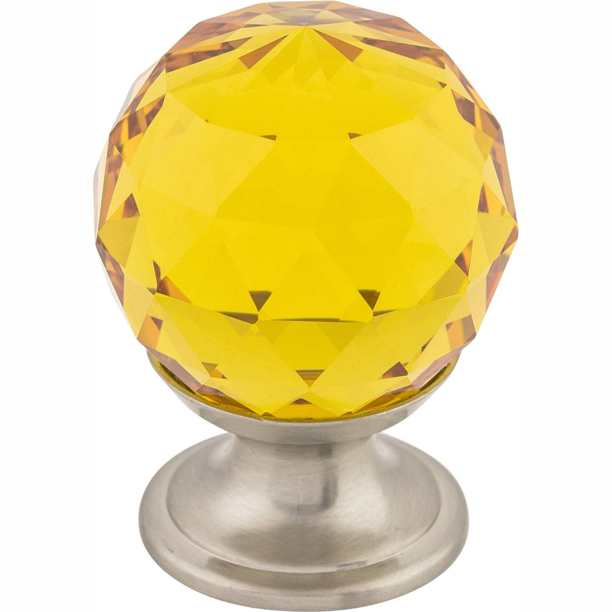 TOP KNOBS Amber Crystal Cabinet Knobs