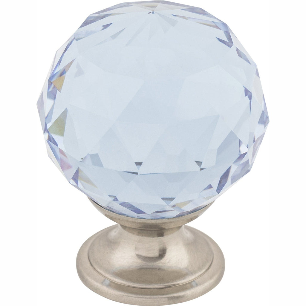 TOP KNOBS Light Blue Crystal Cabinet Knobs