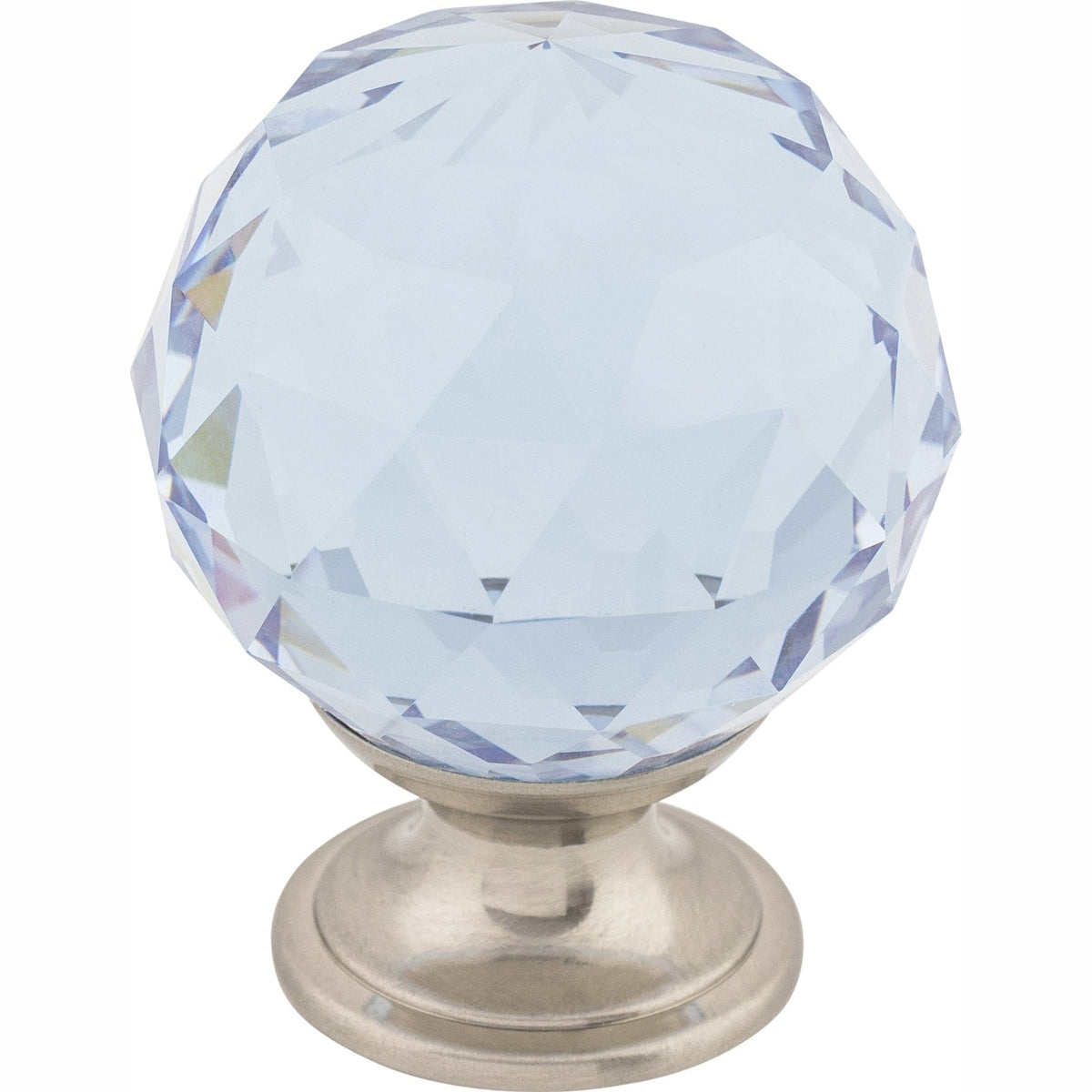 TOP KNOBS Light Blue Crystal Cabinet Knobs