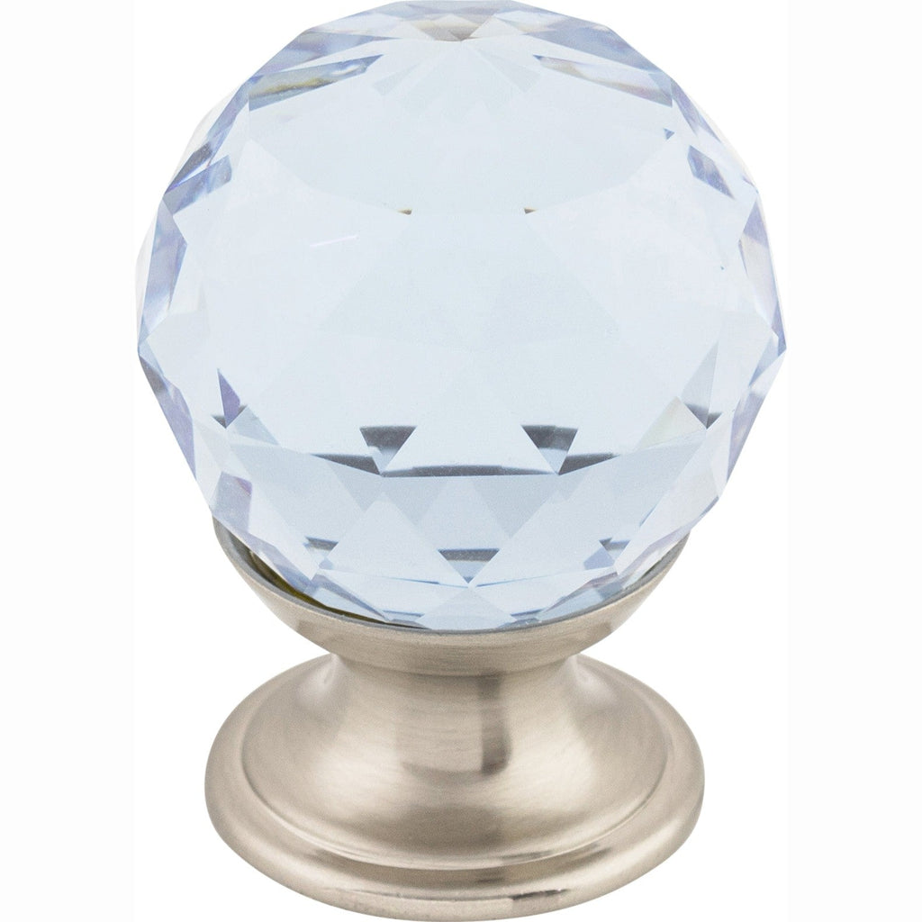 TOP KNOBS Light Blue Crystal Cabinet Knobs
