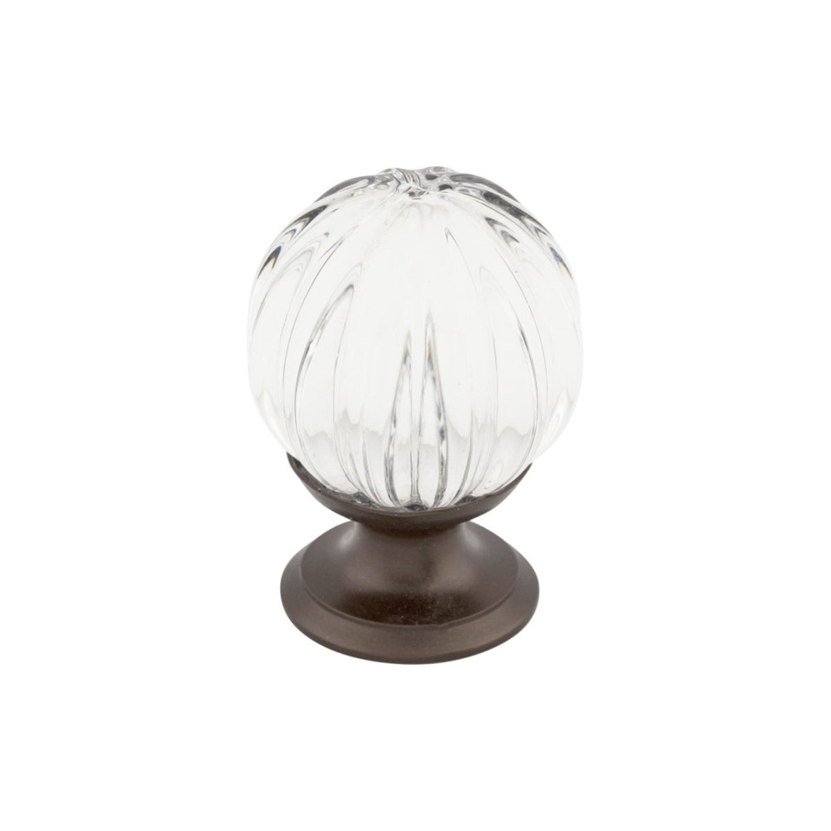 TOP KNOBS Clear Melon Crystal Cabinet Knob