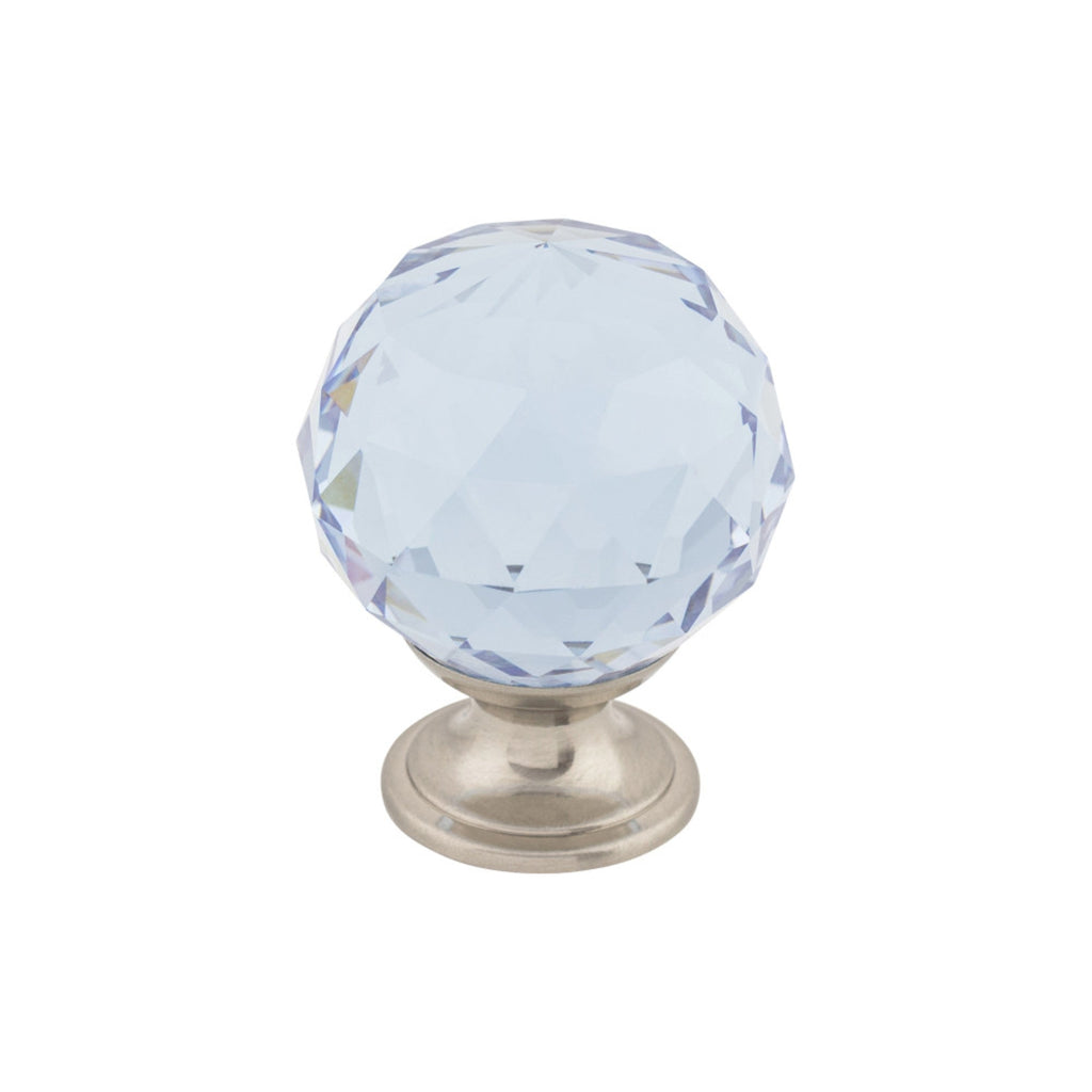 TOP KNOBS Light Blue Crystal Cabinet Knobs