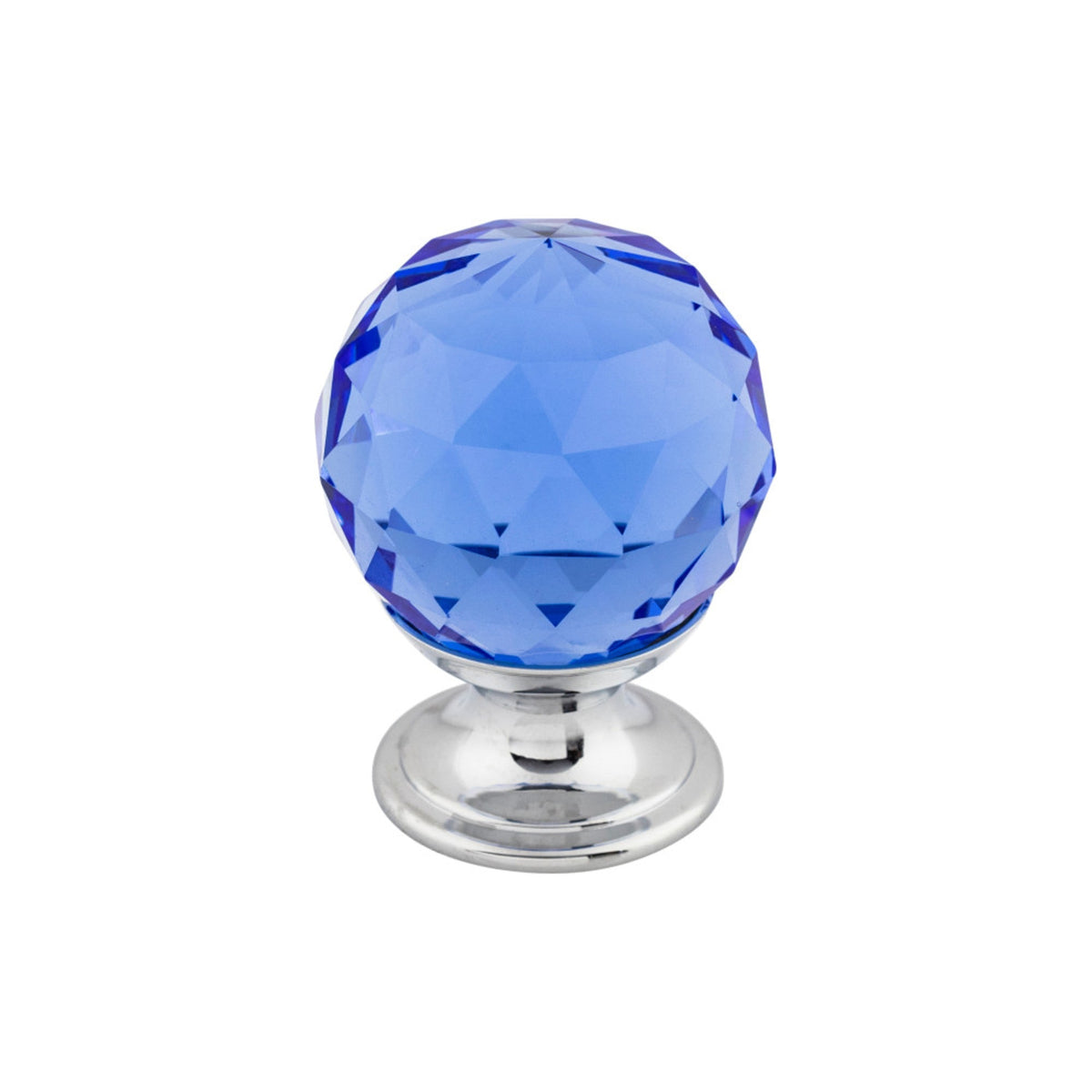 TOP KNOBS Blue Crystal Cabinet Knobs