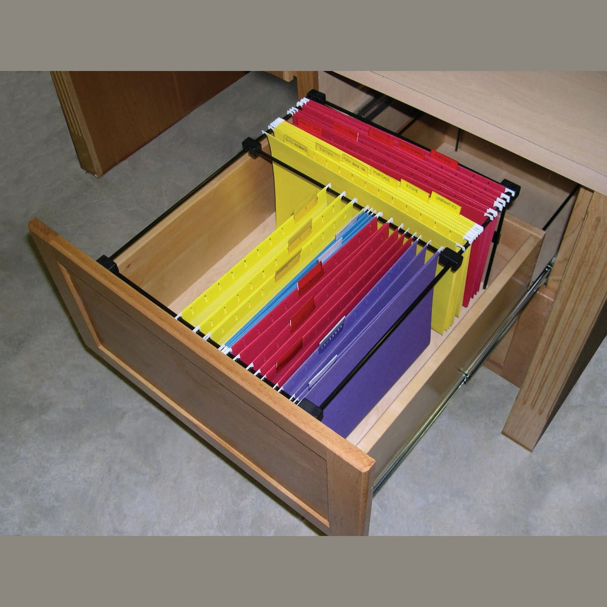 REV-A-SHELF RAS-FD Series File Drawer Organizer Pullout Insert