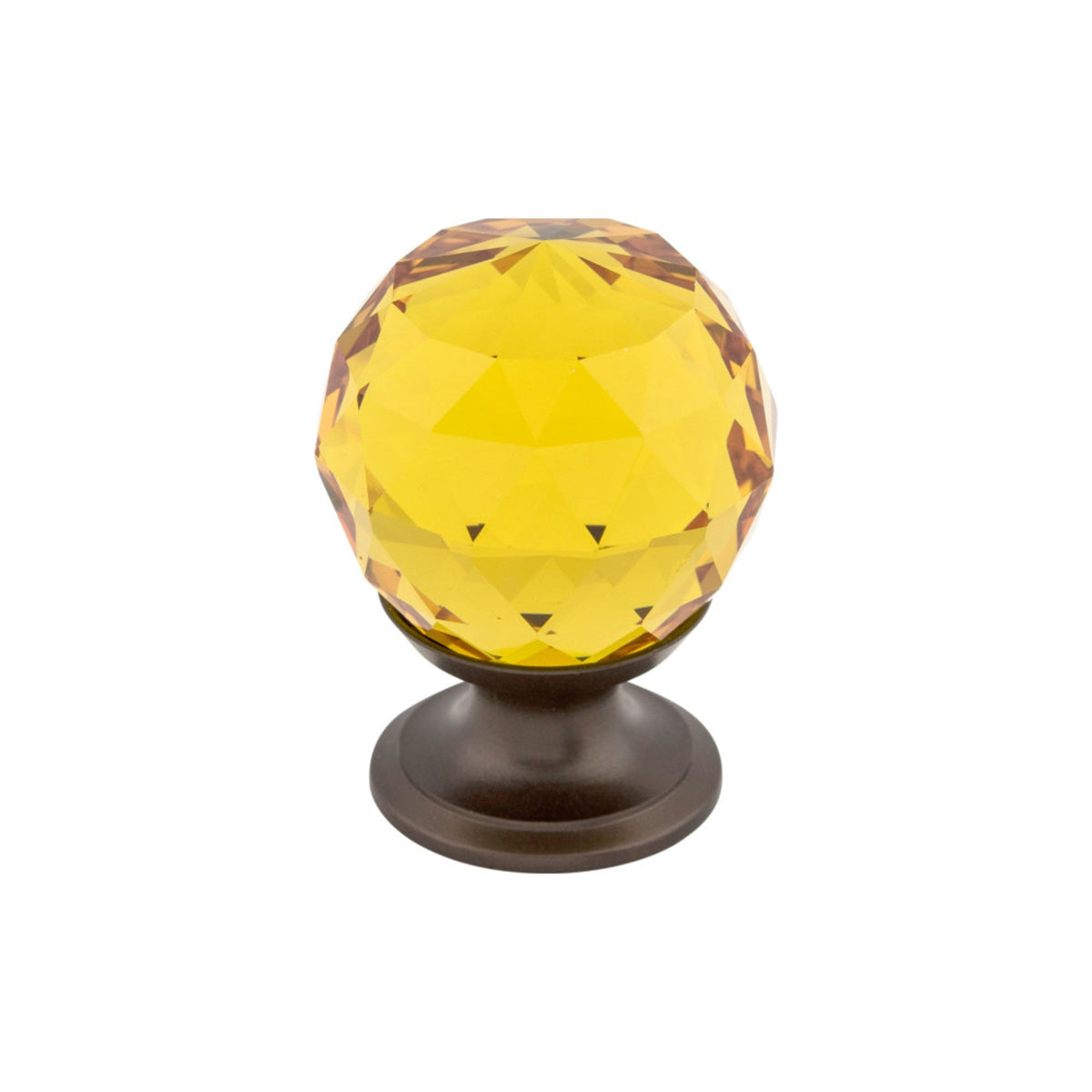 TOP KNOBS Amber Crystal Cabinet Knobs