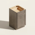 Seaport Driftwood Trash Pull-Out Base - 18w 34½h 24d