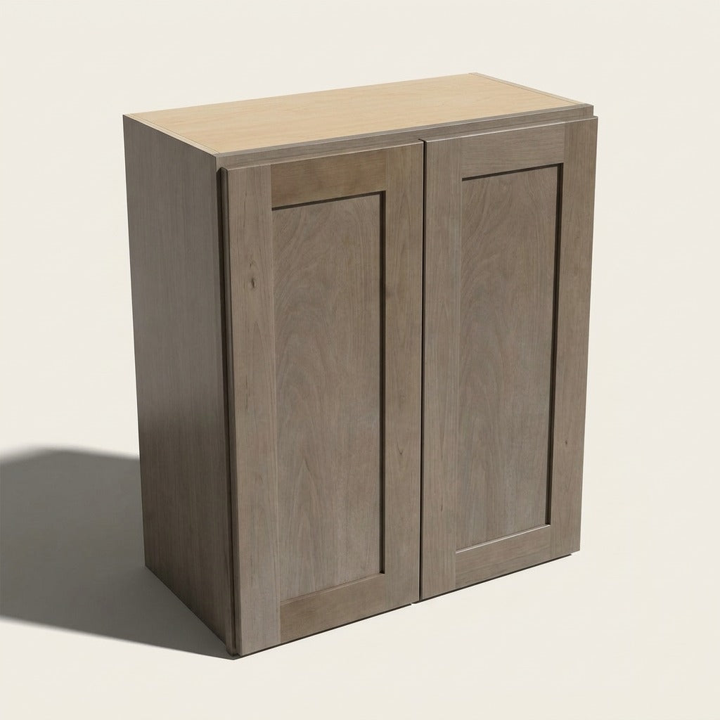 Seaport Driftwood Standard Wall Cabinet - 36w 30h 12d