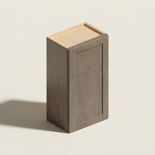 Seaport Driftwood Wall Cabinet - 18w 30h 12d