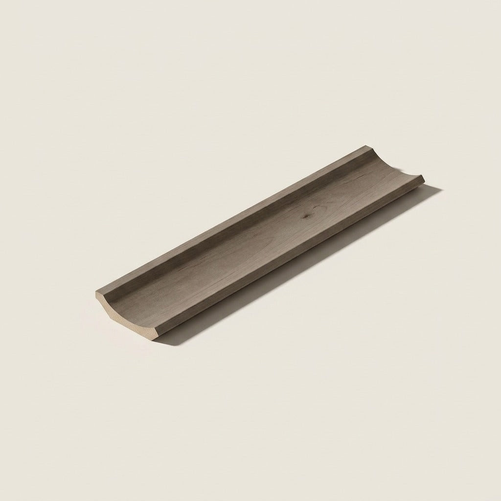 Seaport Driftwood Crown Molding - 96w 3⅞h ⅞d
