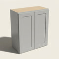 Seaport Light Gray Standard Wall Cabinet - 36w 30h 12d