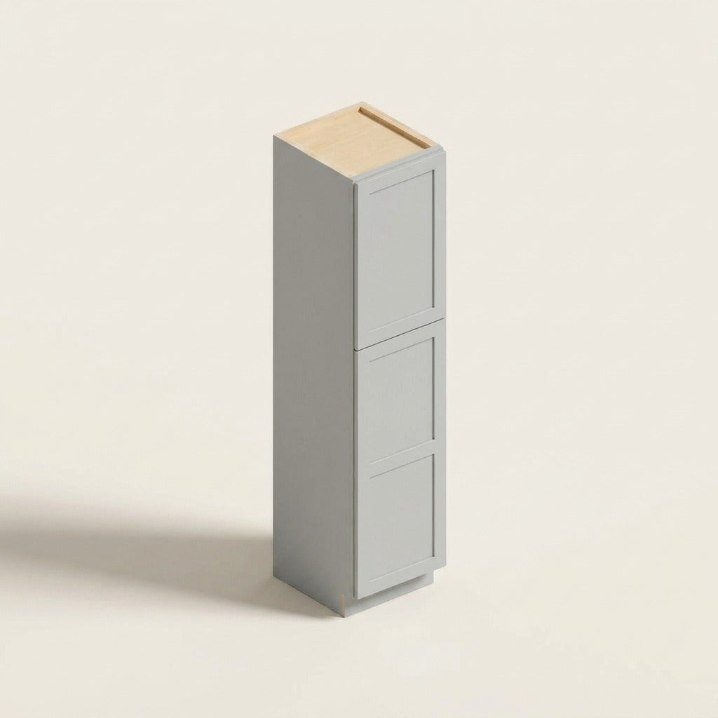 Seaport Light Gray Tall Pantry - 12w 90h 24d