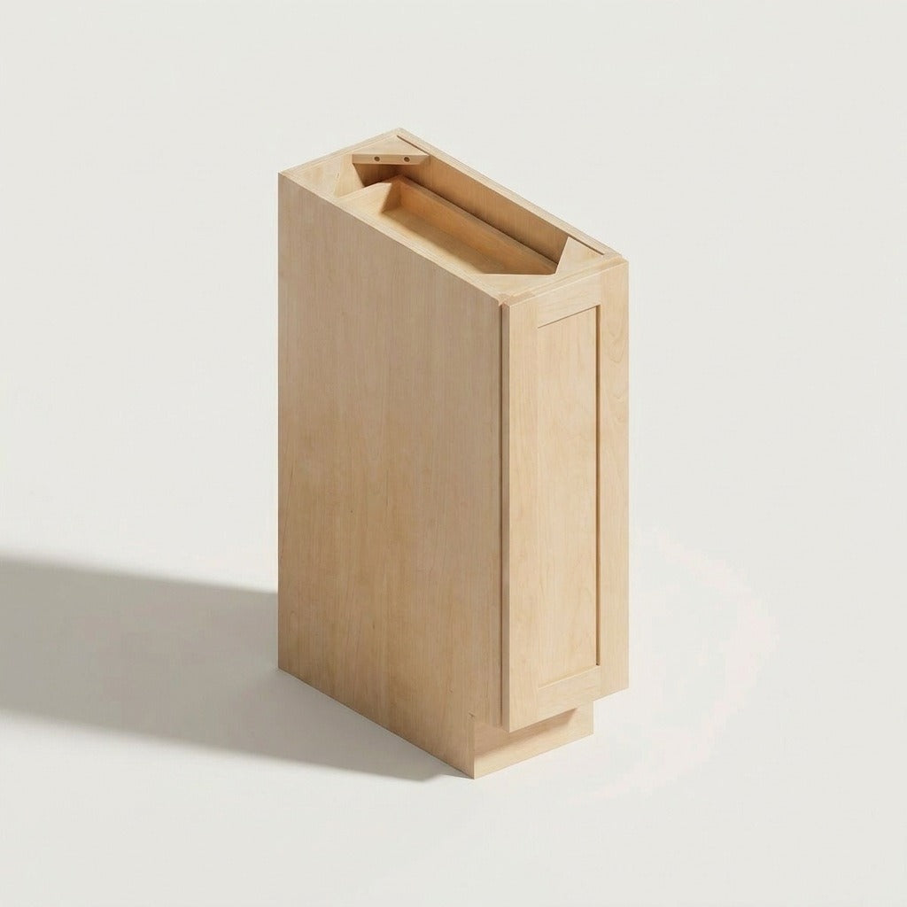 Seaport Natural Spice Pull-Out Base - 9w 34½h 24d