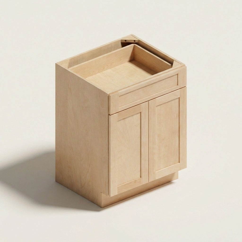 Seaport Natural Double Base Cabinet - 36w 34½h 24d