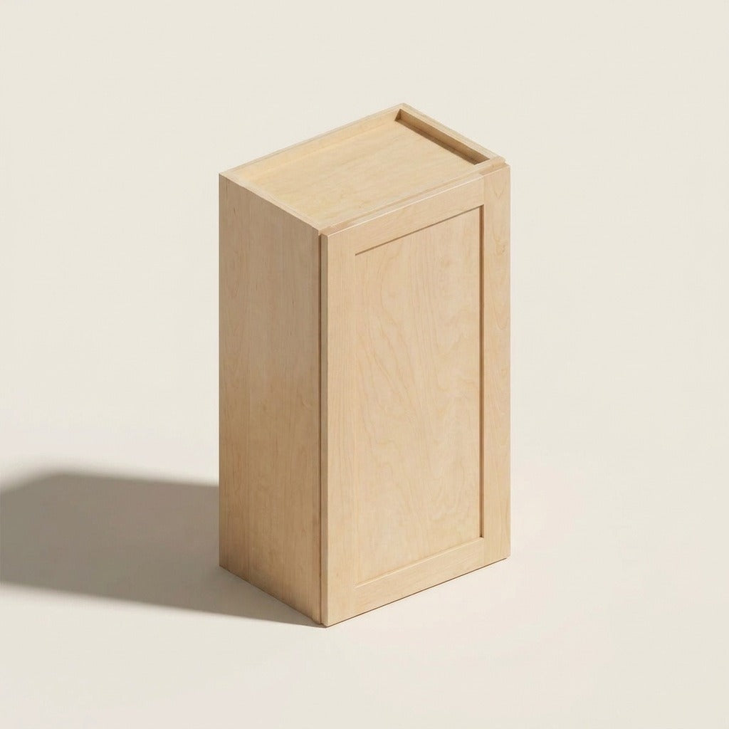 Seaport Natural Wall Cabinet - 18w 30h 12d
