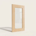 Seaport Natural Glass Cabinet Door - 14½w 29½h