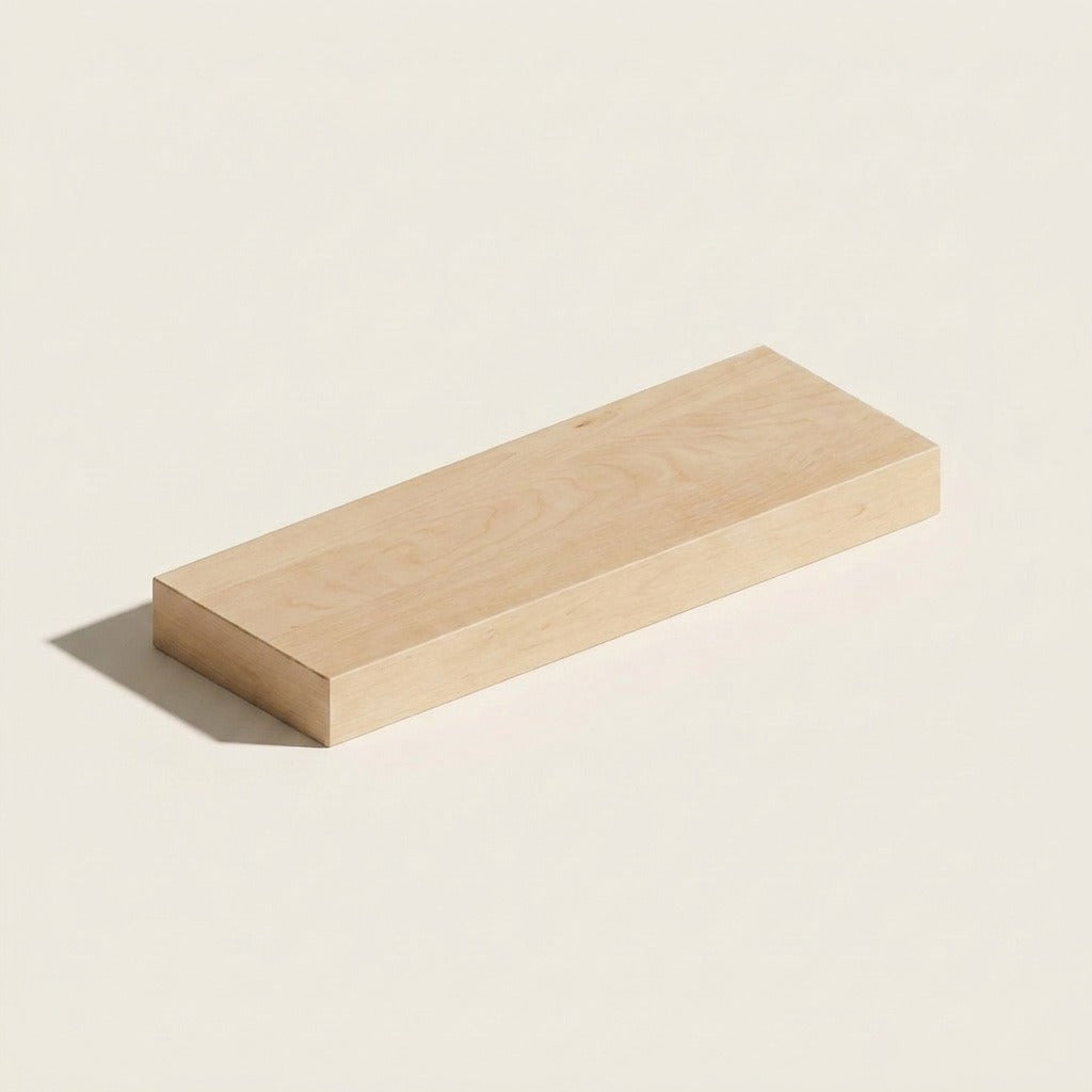Seaport Natural Floating Shelf - 24w 10h 2½d