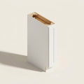 Seaport White Spice Pull-Out - 6w 34½h 24d