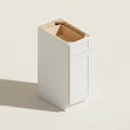 Seaport White Base Cabinet - 15w 34½h 24d