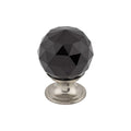 TOP KNOBS Black Crystal Cabinet Knobs