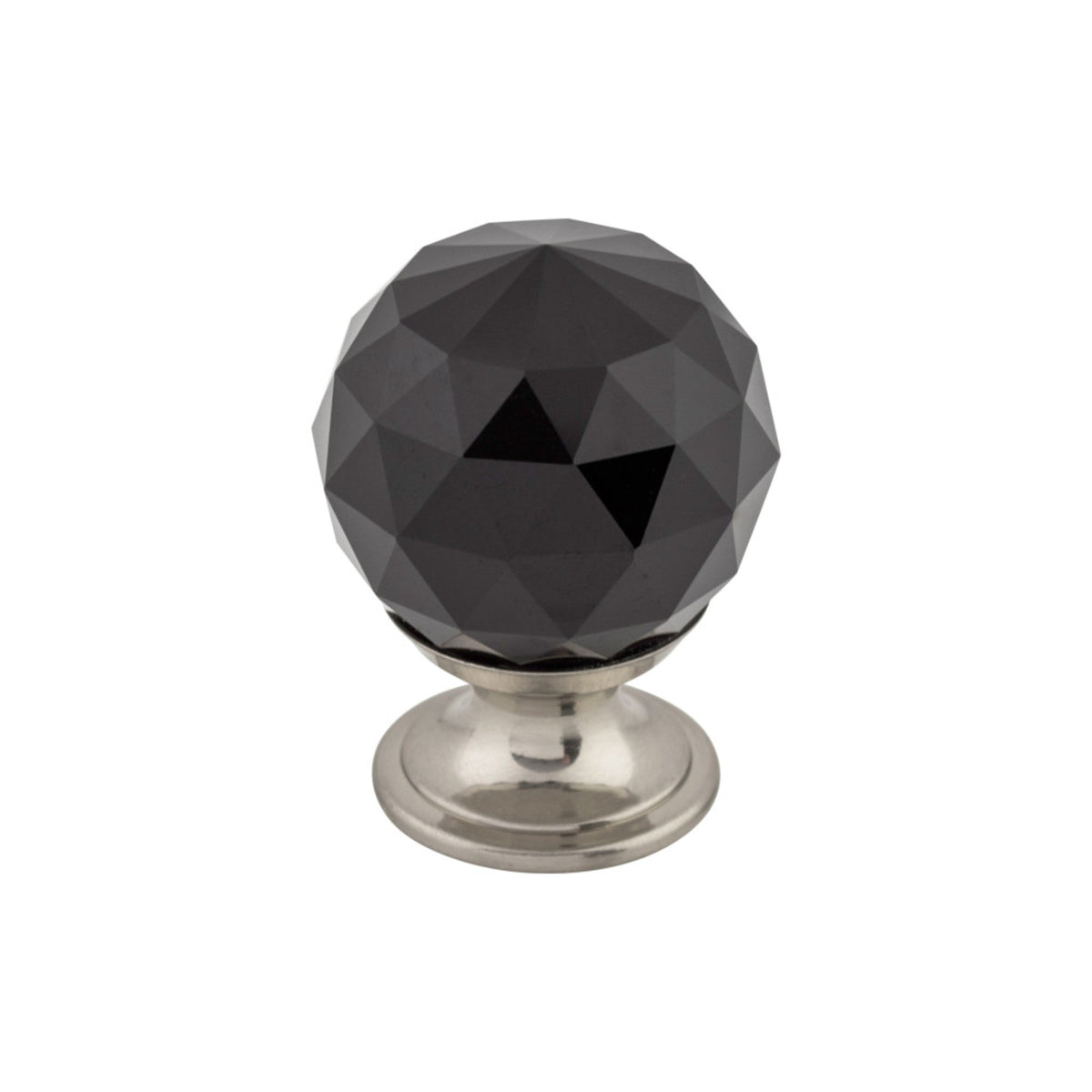 TOP KNOBS Black Crystal Cabinet Knobs