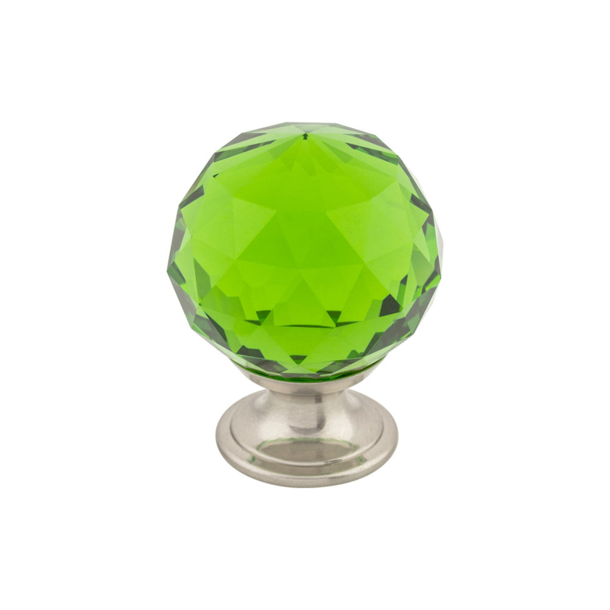 TOP KNOBS Green Crystal Cabinet Knobs