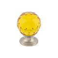 TOP KNOBS Amber Crystal Cabinet Knobs