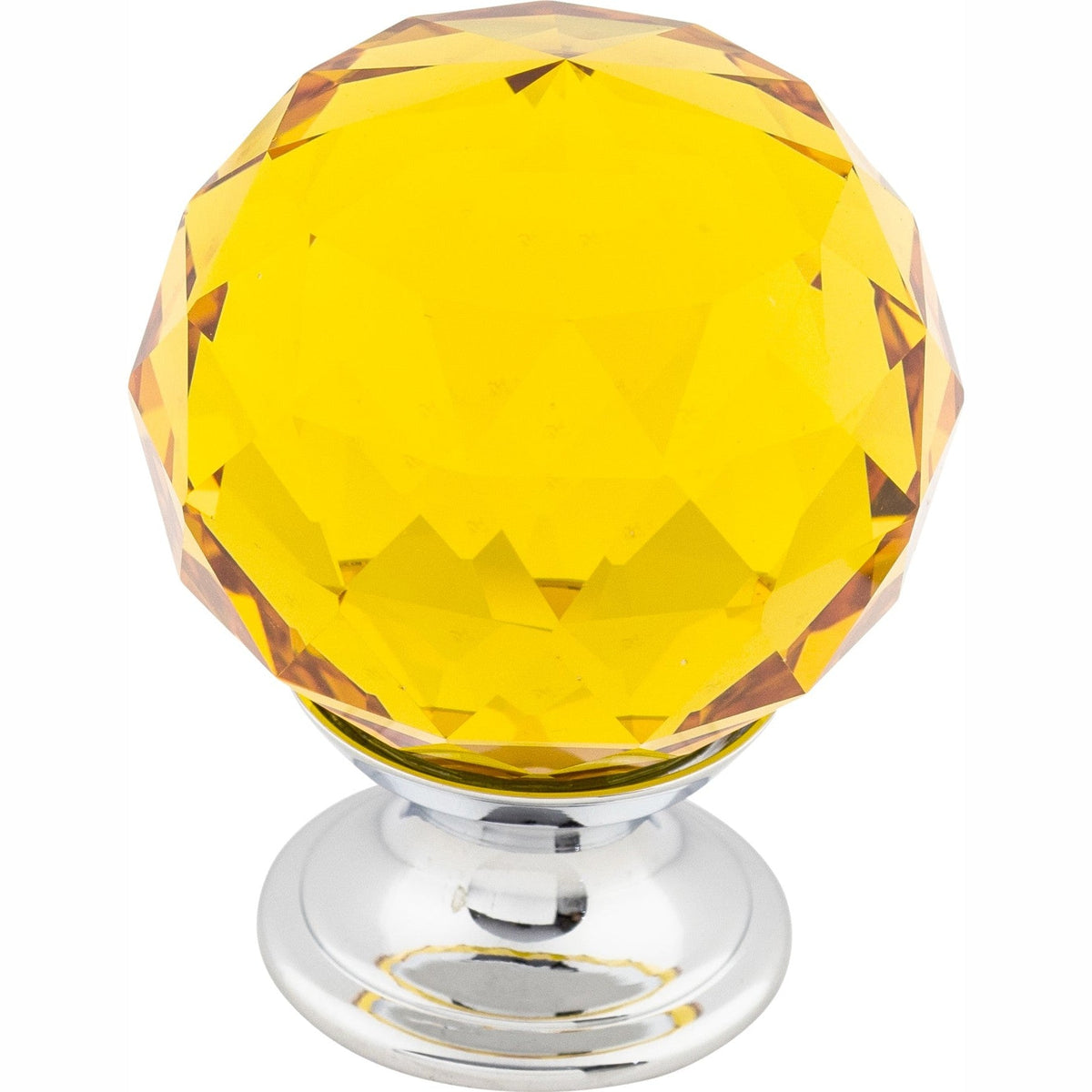 TOP KNOBS Amber Crystal Cabinet Knobs
