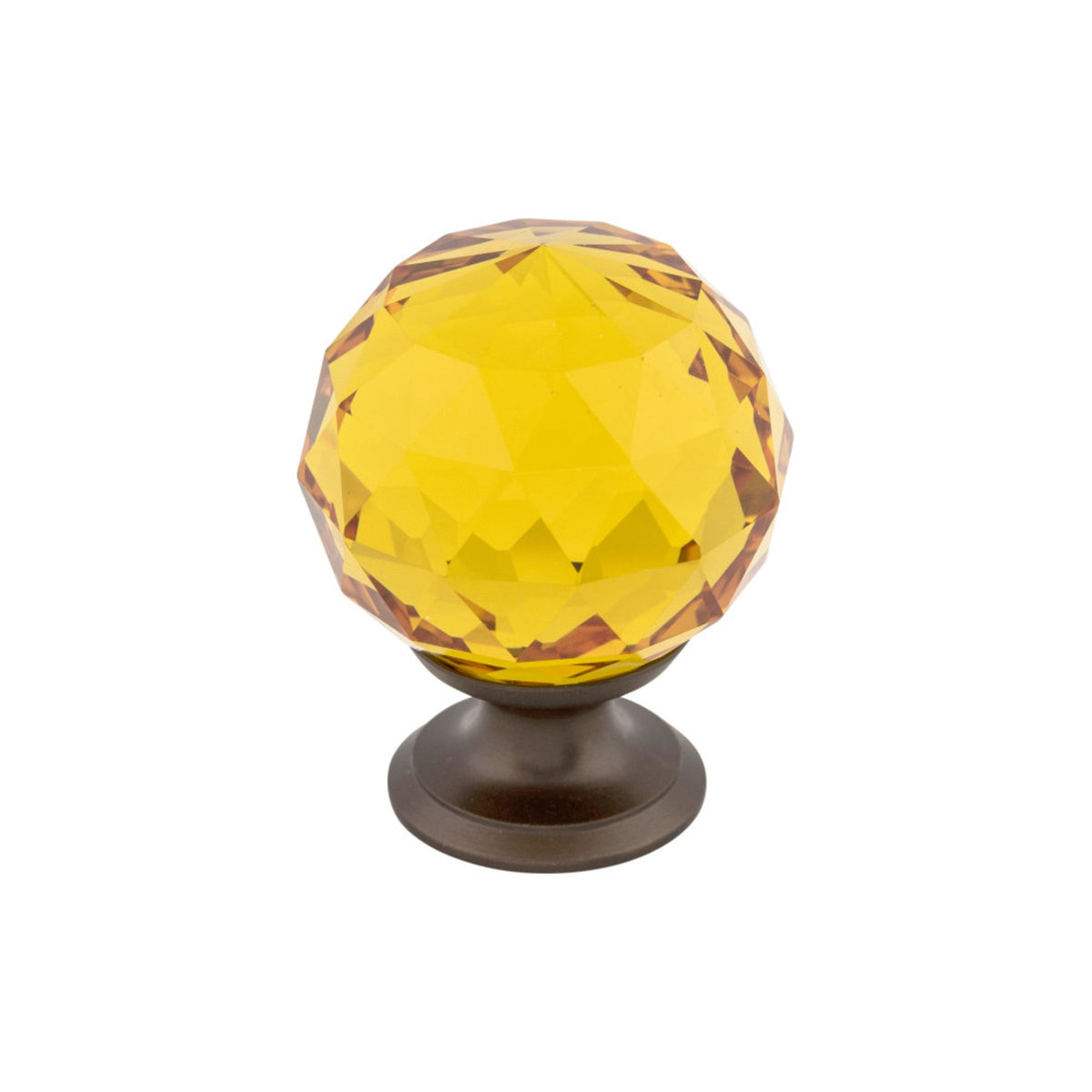 TOP KNOBS Amber Crystal Cabinet Knobs