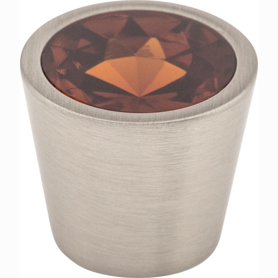 TOP KNOBS Wine Crystal Center Cabinet Knobs