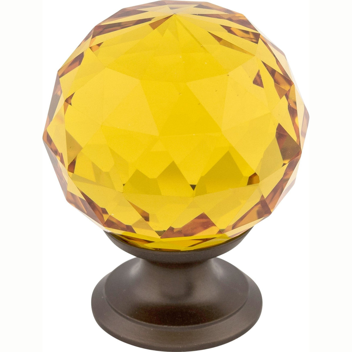 TOP KNOBS Amber Crystal Cabinet Knobs