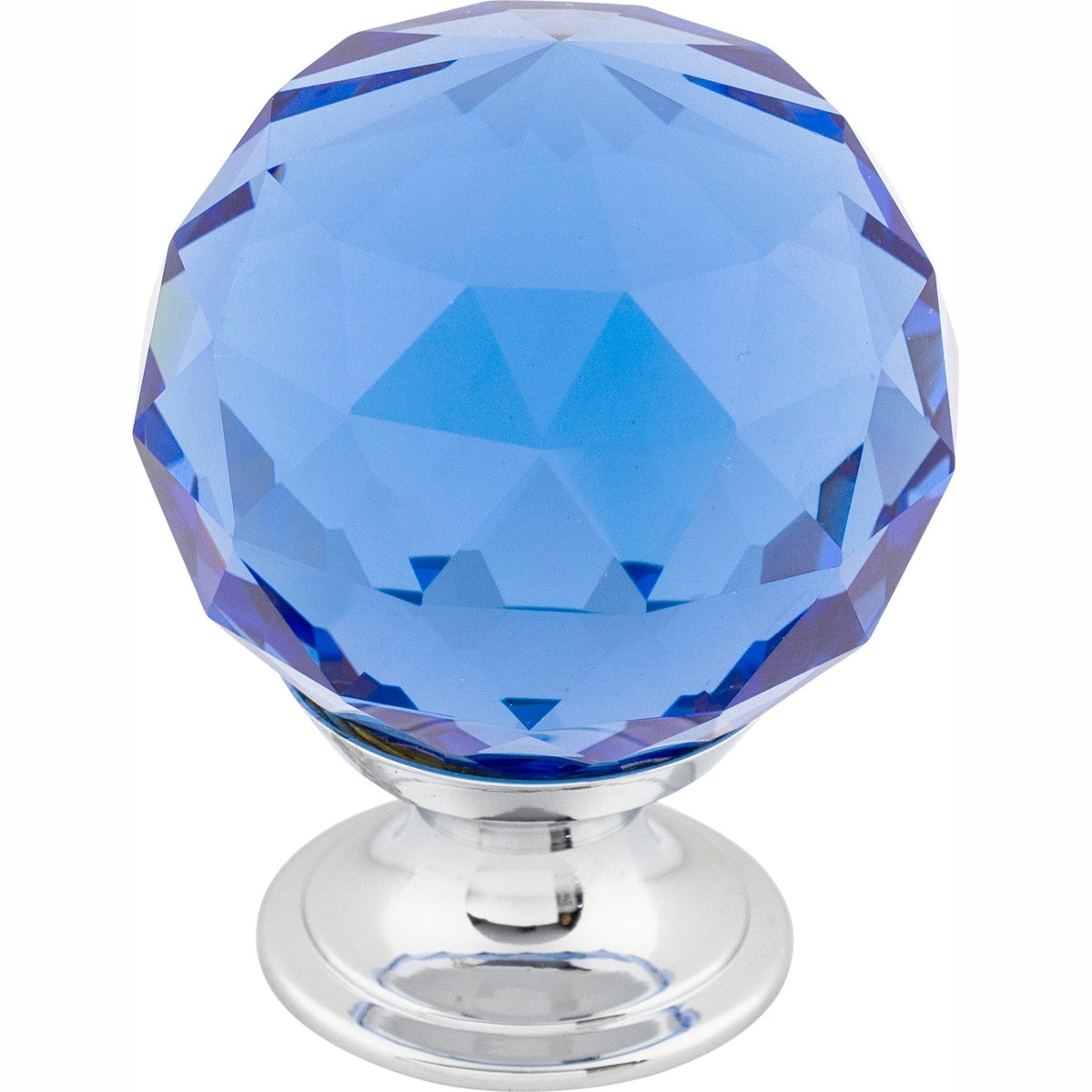 TOP KNOBS Blue Crystal Cabinet Knobs